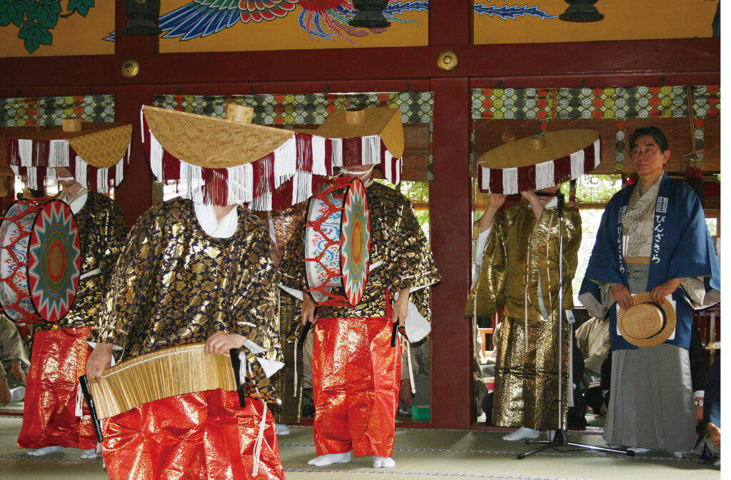 浅草神社 三社祭 びんざさら舞